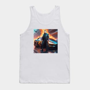 X-Man Elon Musk Tank Top